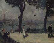 William Glackens Park on the River china oil painting reproduction